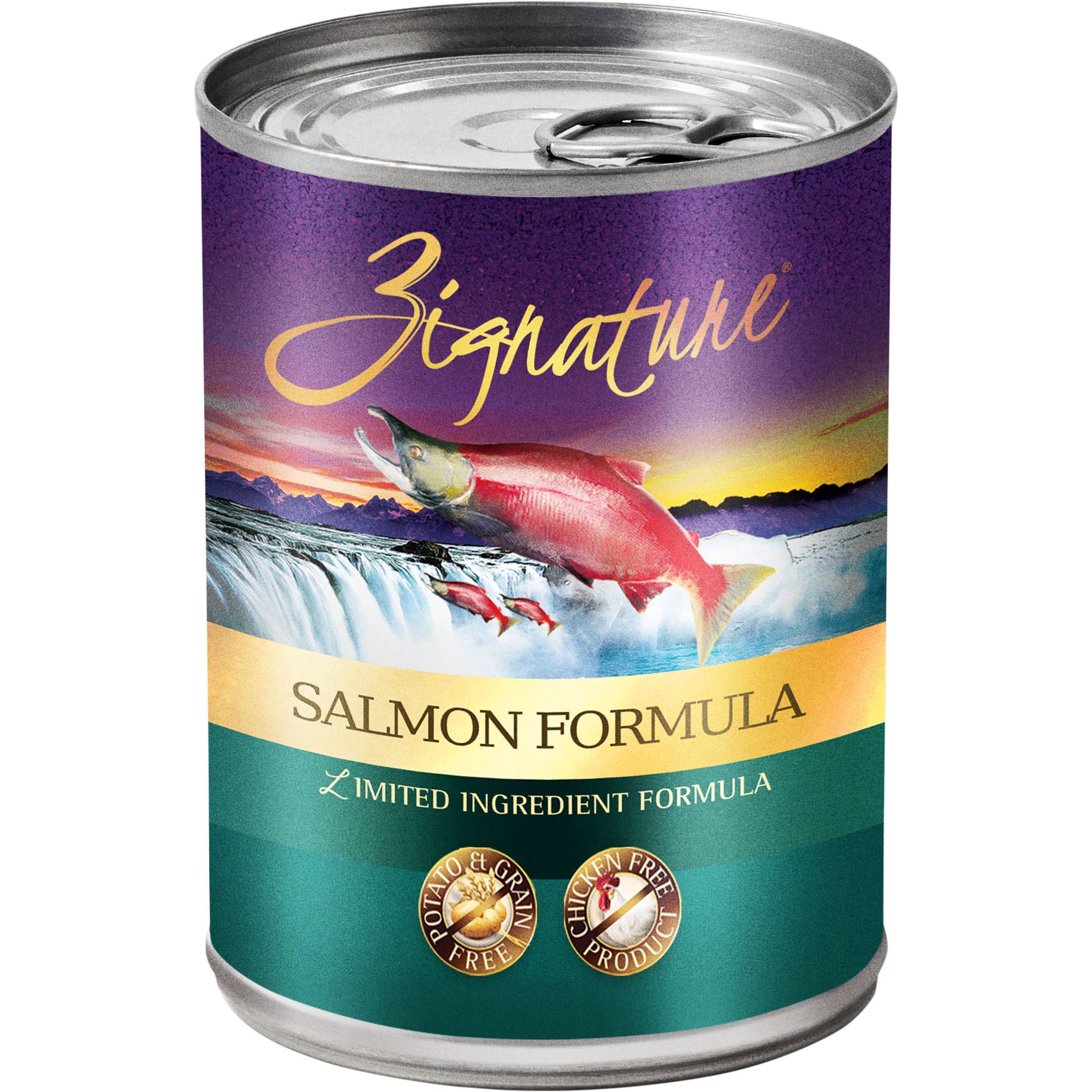 Zignature Salmon Formula Canned Dog Food - 13 oz