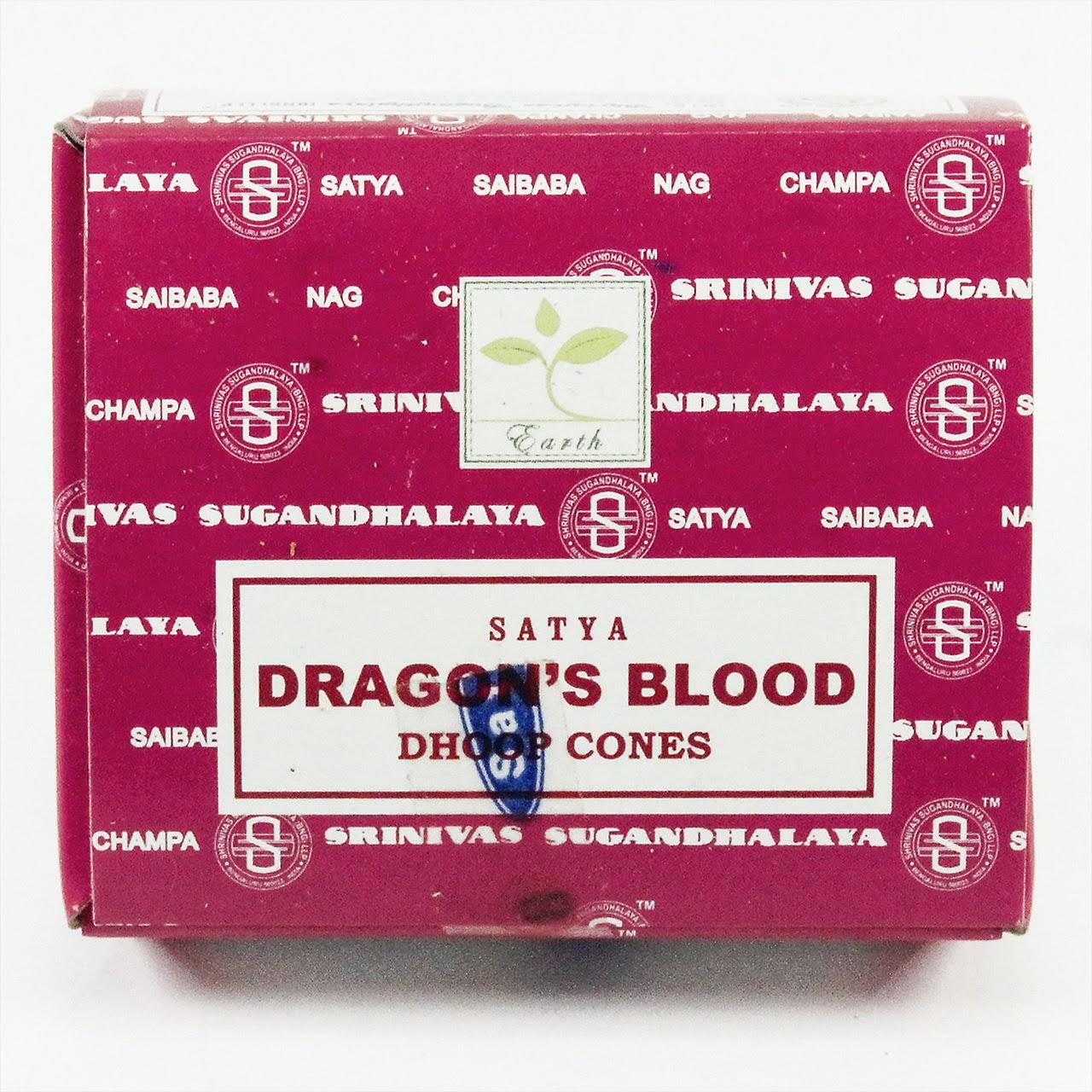 Satya Dragon's Blood Cone Incense
