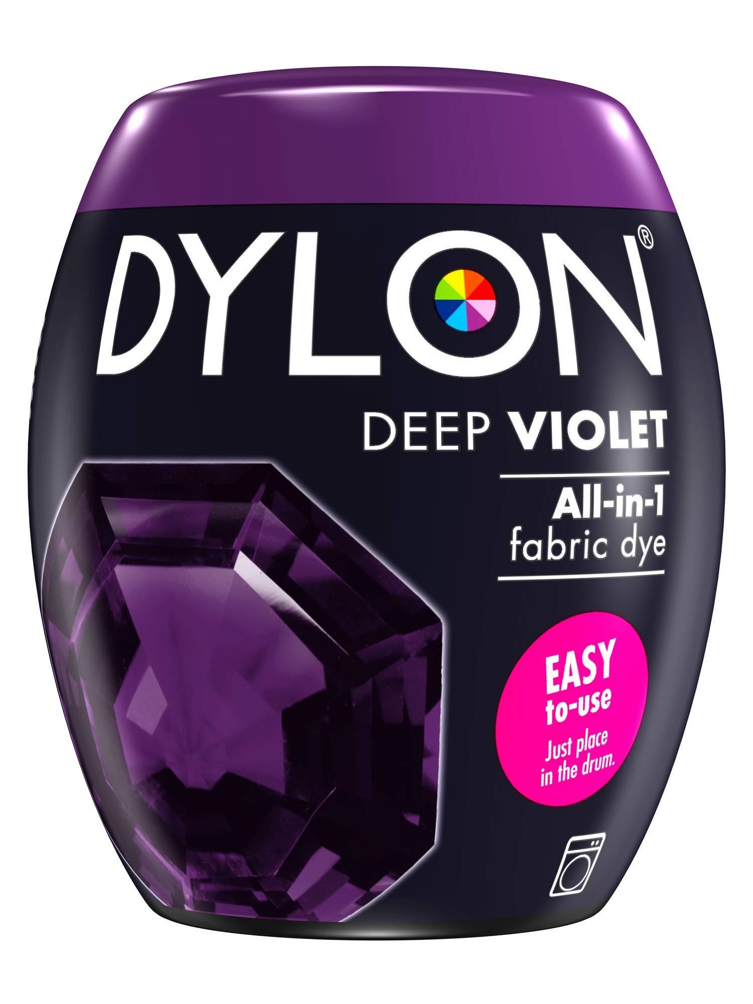 Dylon All-in-1 Fabric Dye - Deep Violet, 350g