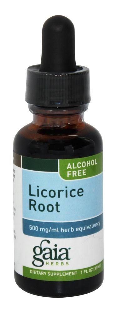 Gaia Herbs Licorice Root Liquid Dietary Supplement - 1oz