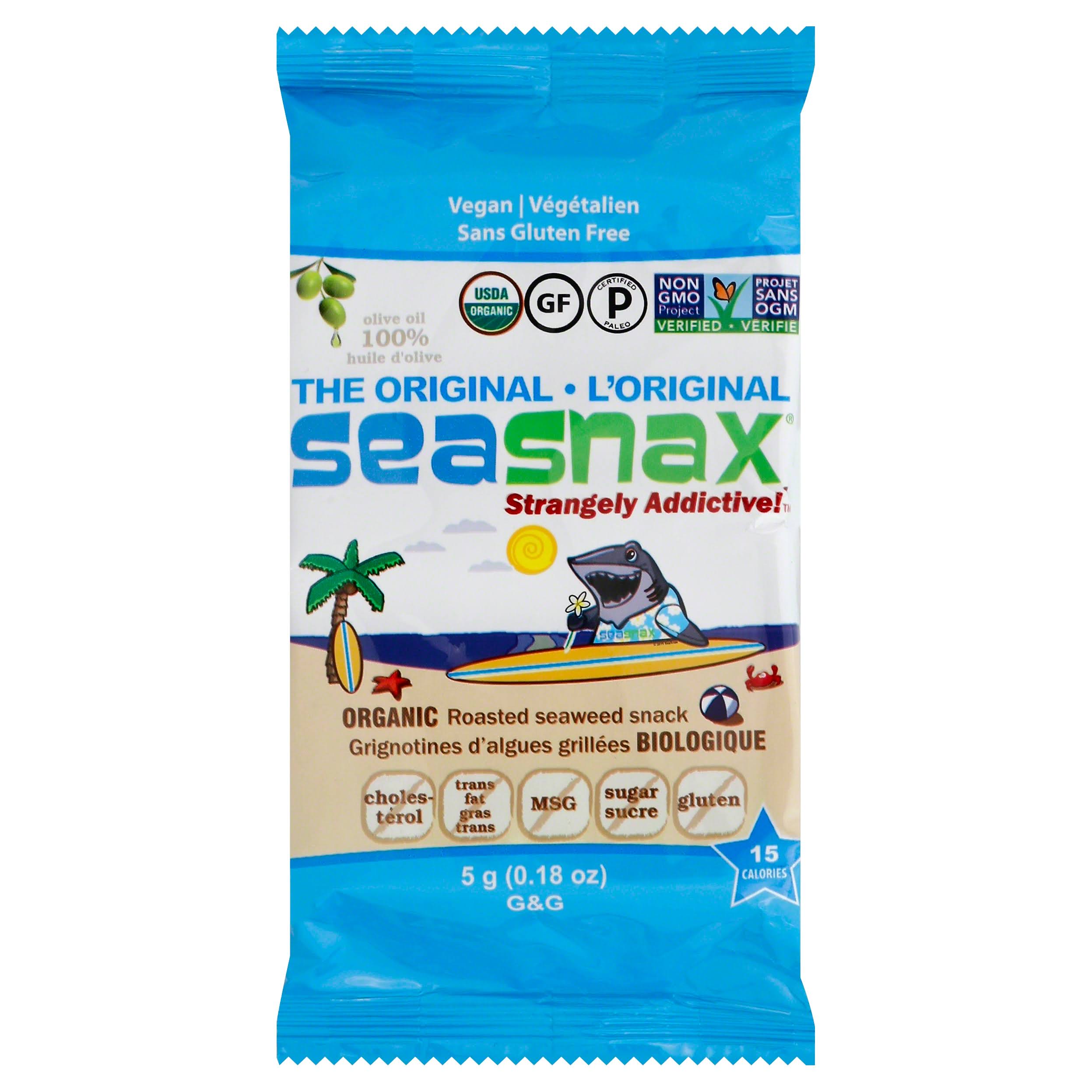 Seasnax Roasted Seaweed Snack