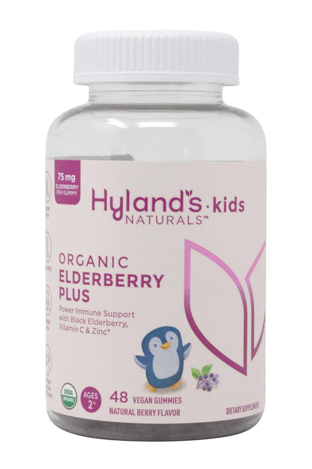 Hyland's Organic Elderberry Plus - Kids - 48 Gummies