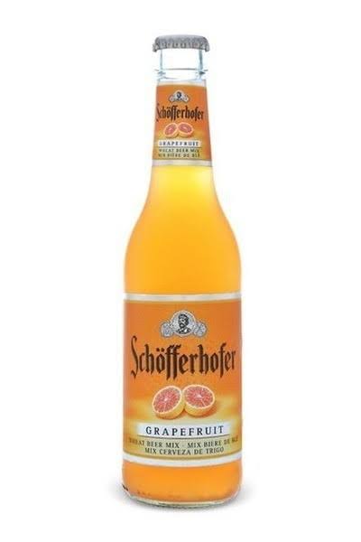 Schofferhofer Grapefruit Beer - 12 fl oz bottle