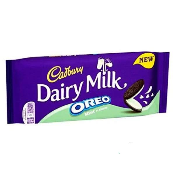 Cadbury Dairy Milk Chocolate Bar - 120g, Mint