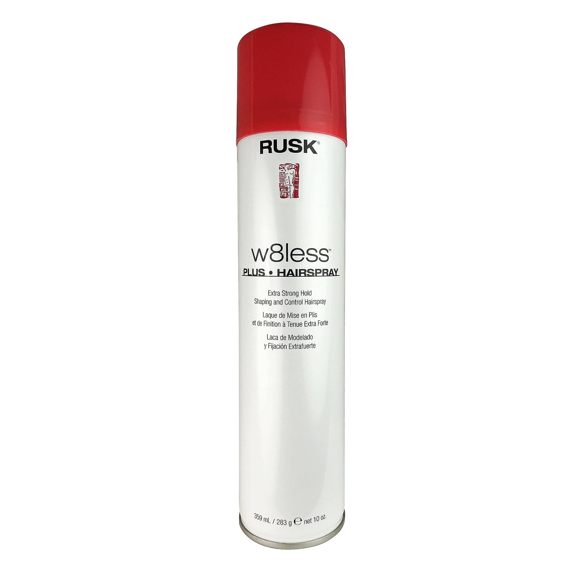 Rusk Designer Collection W8less Plus Extra Strong Hold Shaping and Control Spray - 10oz