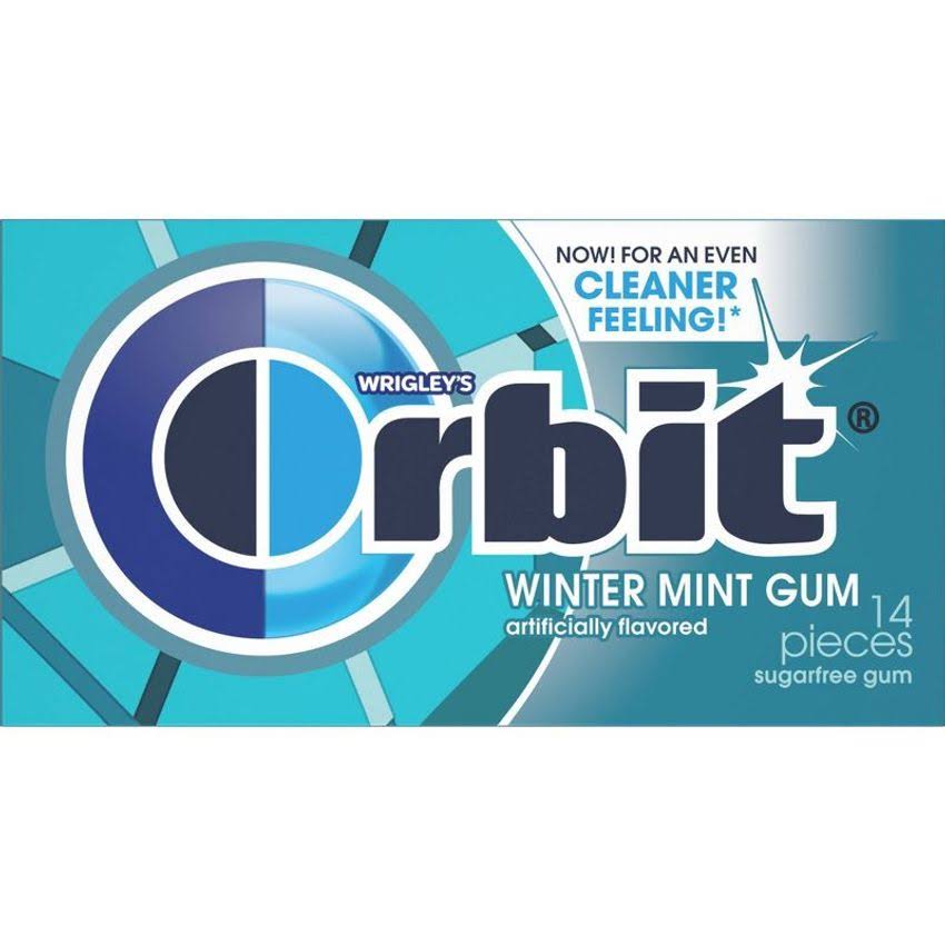 Orbit Gum - Wintermint, 14 Pieces