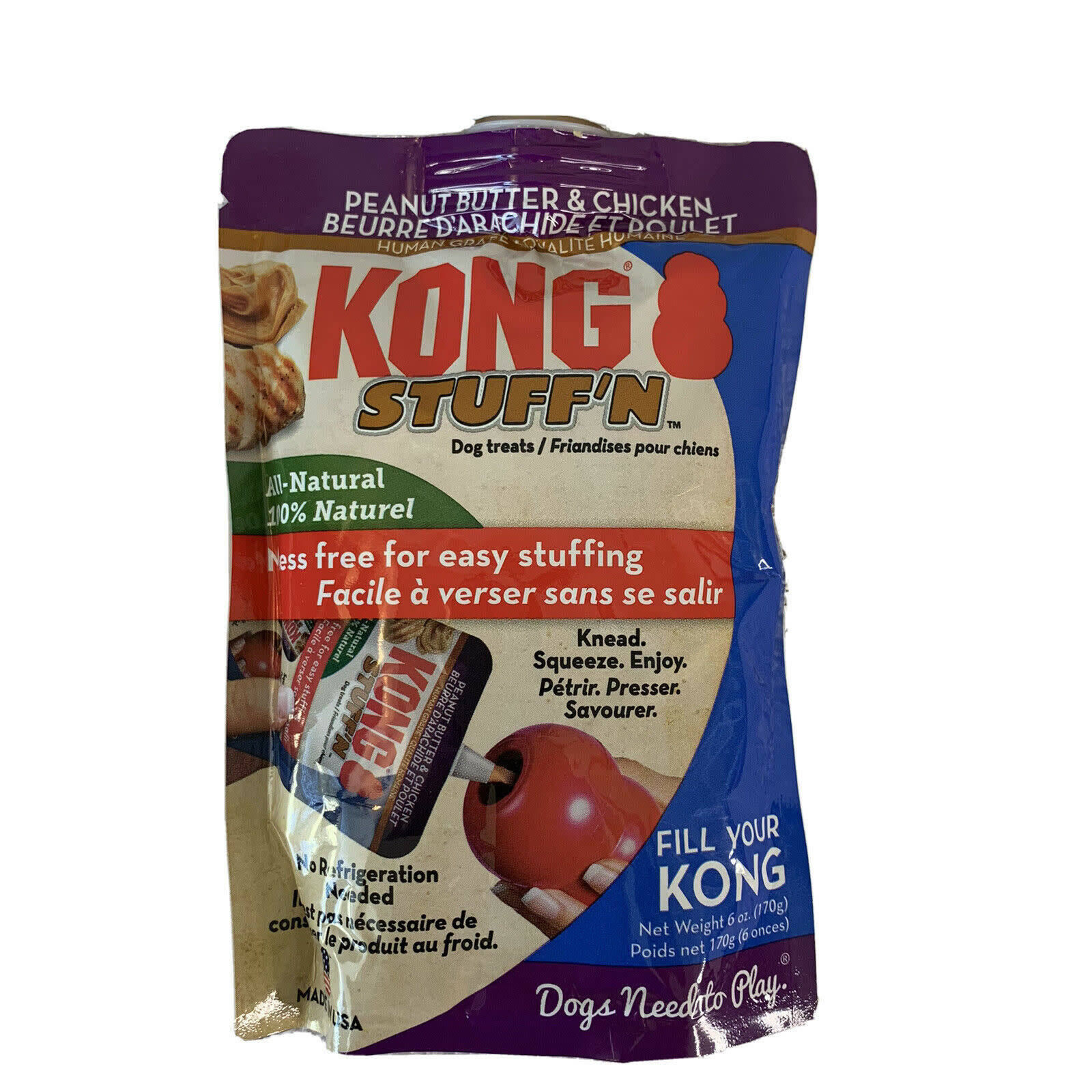 Kong Stuff'n Peanut Butter & Chicken 6oz