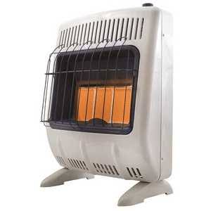Heatstar HSSVFRD20LPBT 18 000 BTU Vent-Free Radiant Propane Heater with Thermostat and Blower