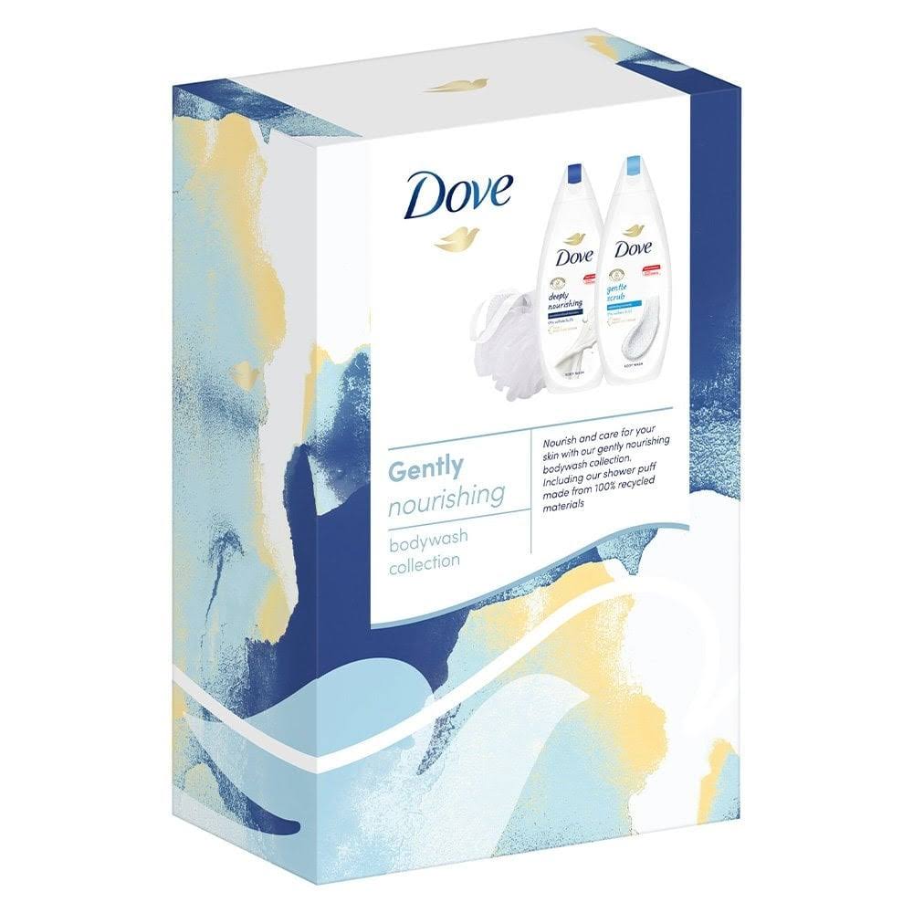 Dove Gently Nourishing Body Wash Collection Gift Set - wilko