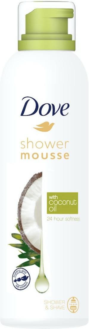Dove Shower Mousse - Coconut Oil, 200ml