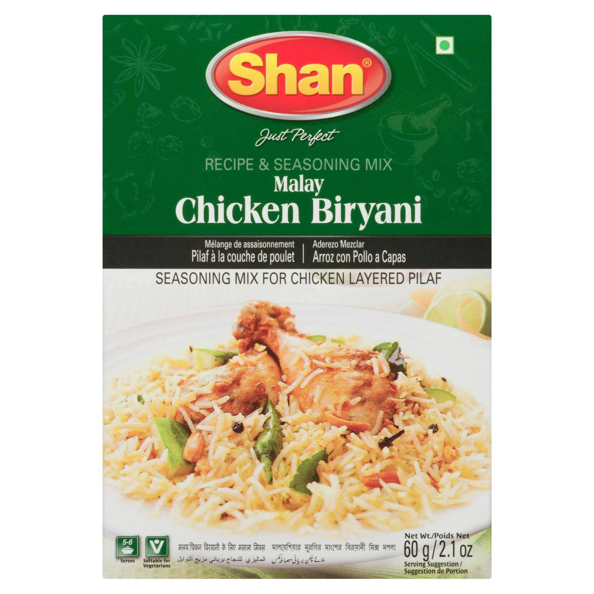 Shan Biryani Malay Chicken, 60 G