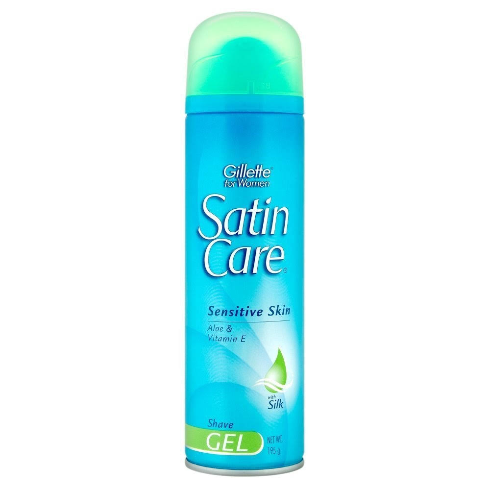 Gillette Satin Care Womens Shaving Gel - 200ml