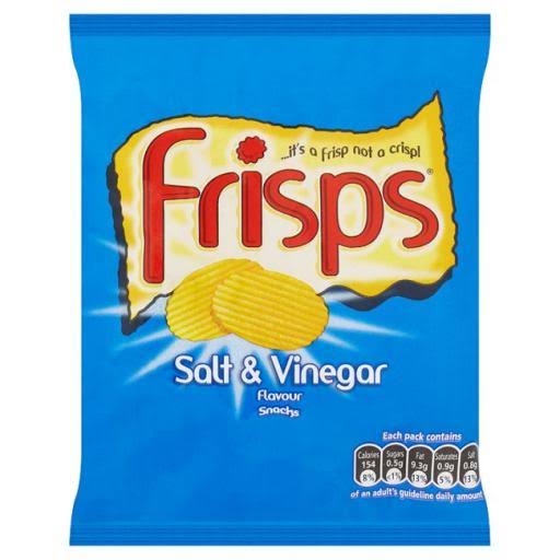 Frisps Salt and Vinegar Flavour Crisps 25.5g