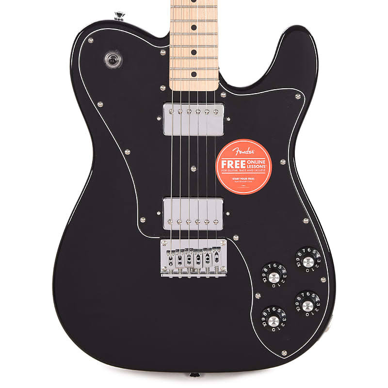 Squier Affinity Series Telecaster Deluxe, Maple Fingerboard - Black