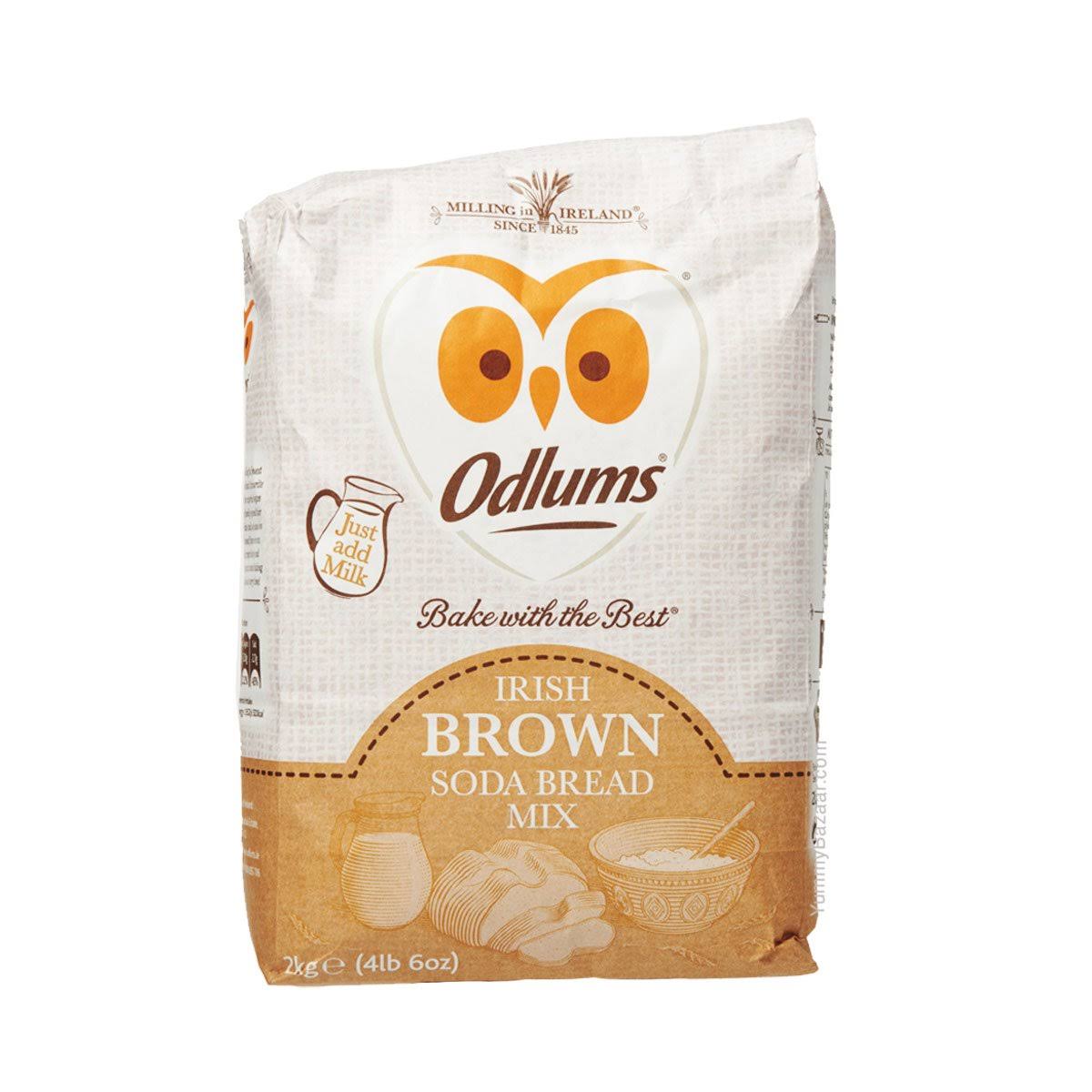 Odlums Brown Soda Bread Mix (6 x 2kg)