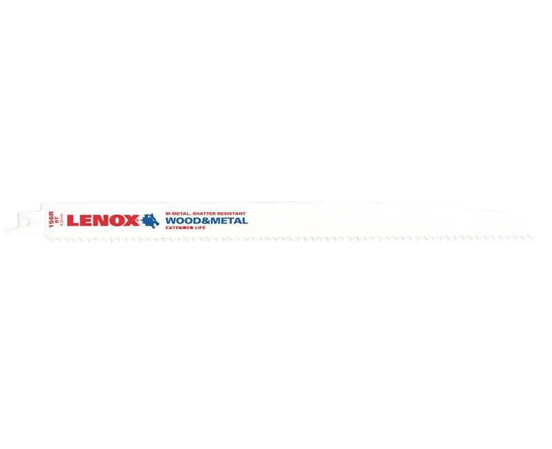 Lenox Reciprocating Saw Blade - 6T, 12"