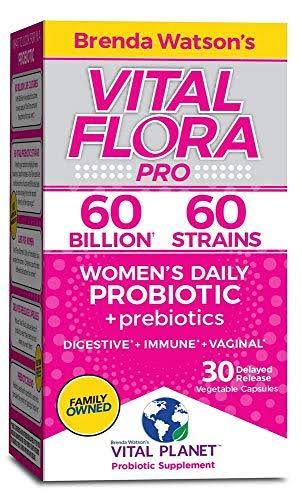 Women's Daily Probiotic Vital Flora 30 VCaps