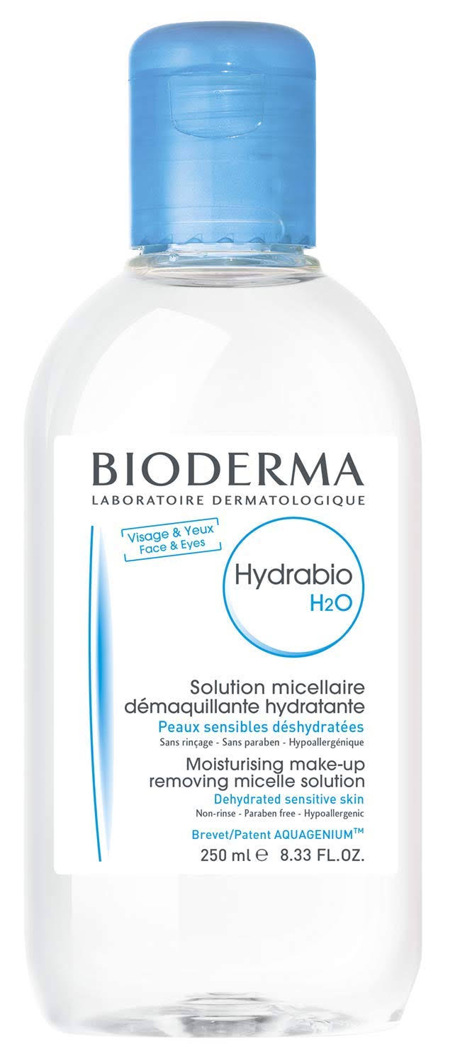 Bioderma Hydrabio H2O Micelle Cleansing Solution - For Dehydrated and Sensitive Skin, 250ml