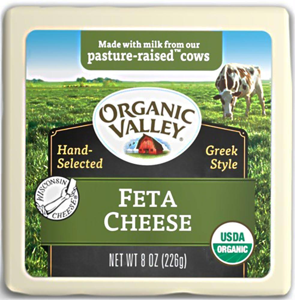 Organic Valley: Organic Feta Cheese, 8 oz