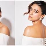 Kriti Sanon serves one of her best looks in black and white jumpsuit for attending Miss India 2022, we love it: All pics
