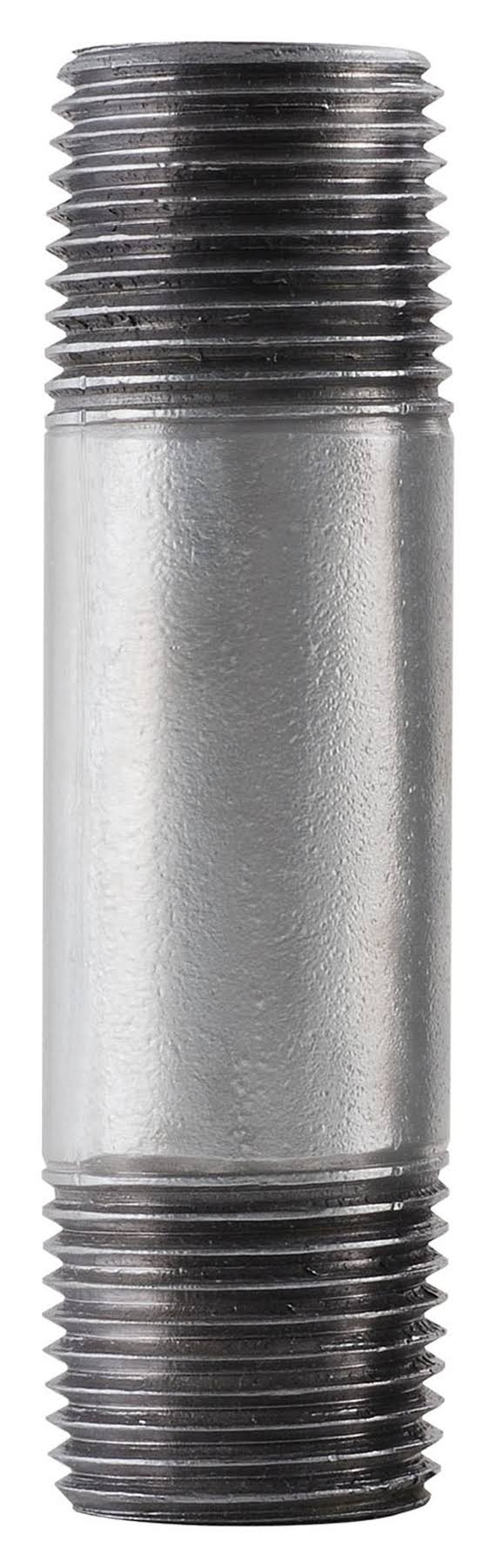 Ldr Galvanized Steel Nipple - 1/4"x4.5"