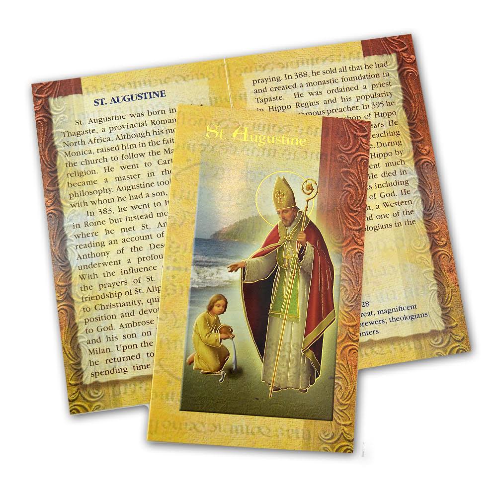 St. Augustine Biography Card