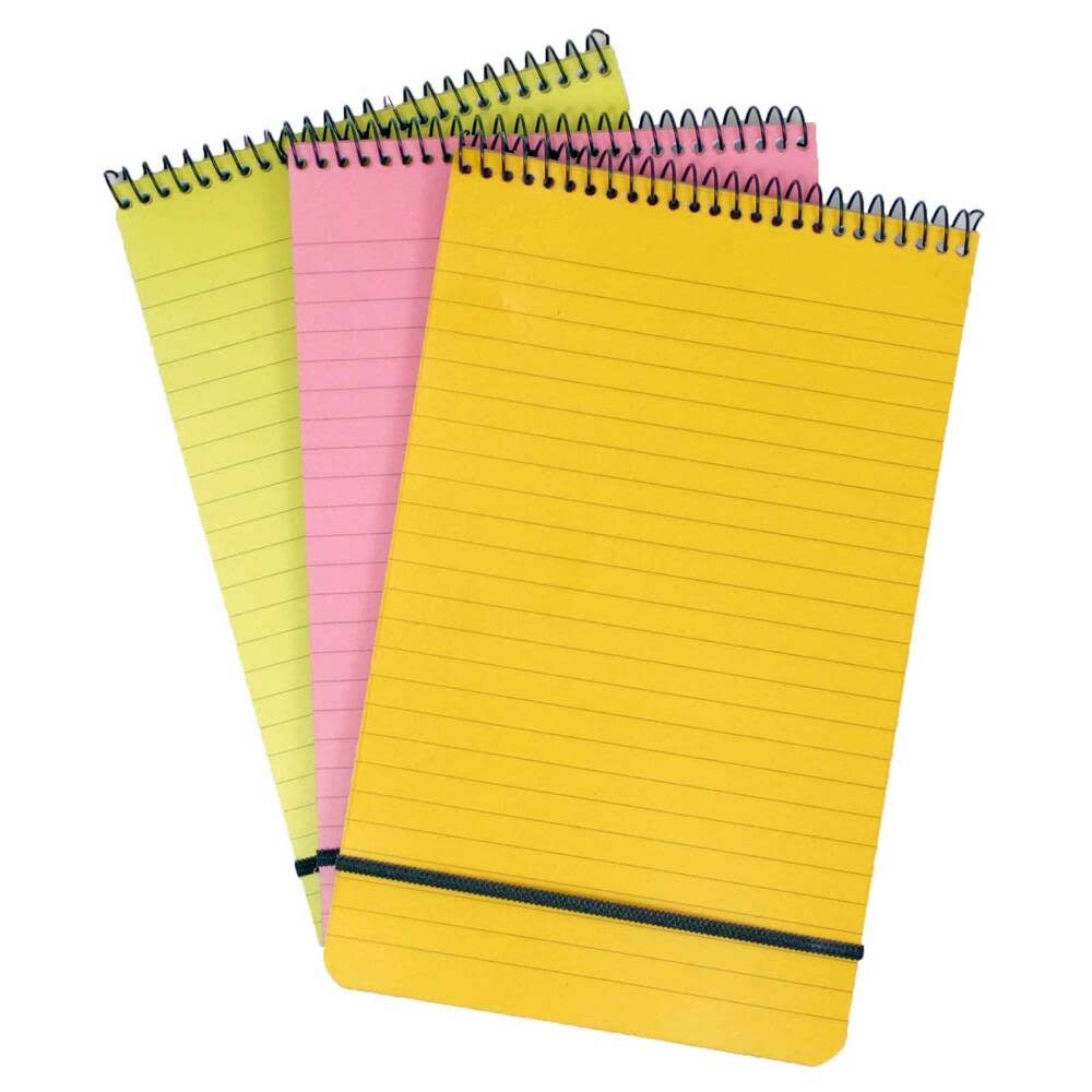 Neon Notebooks - Pack of 3 - Size 210mm X 128mm