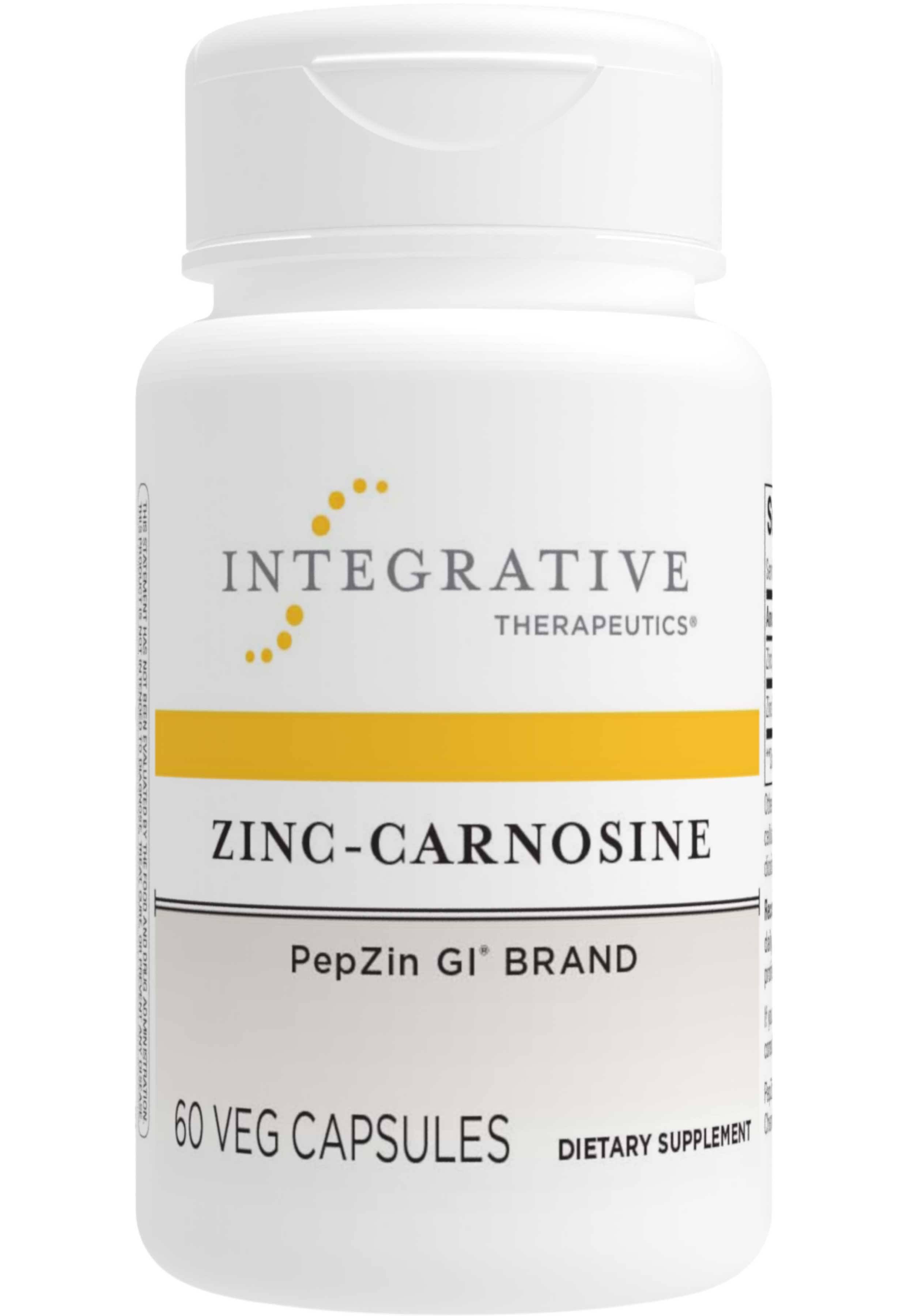 Integrative Therapeutics Zinc Carnosine Supplement - 60ct