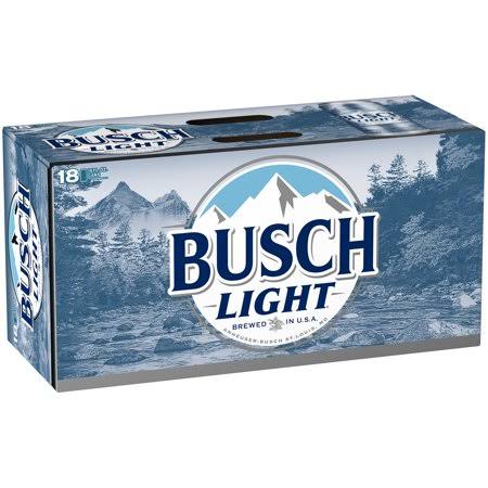 Busch Light Beer - 18 Cans