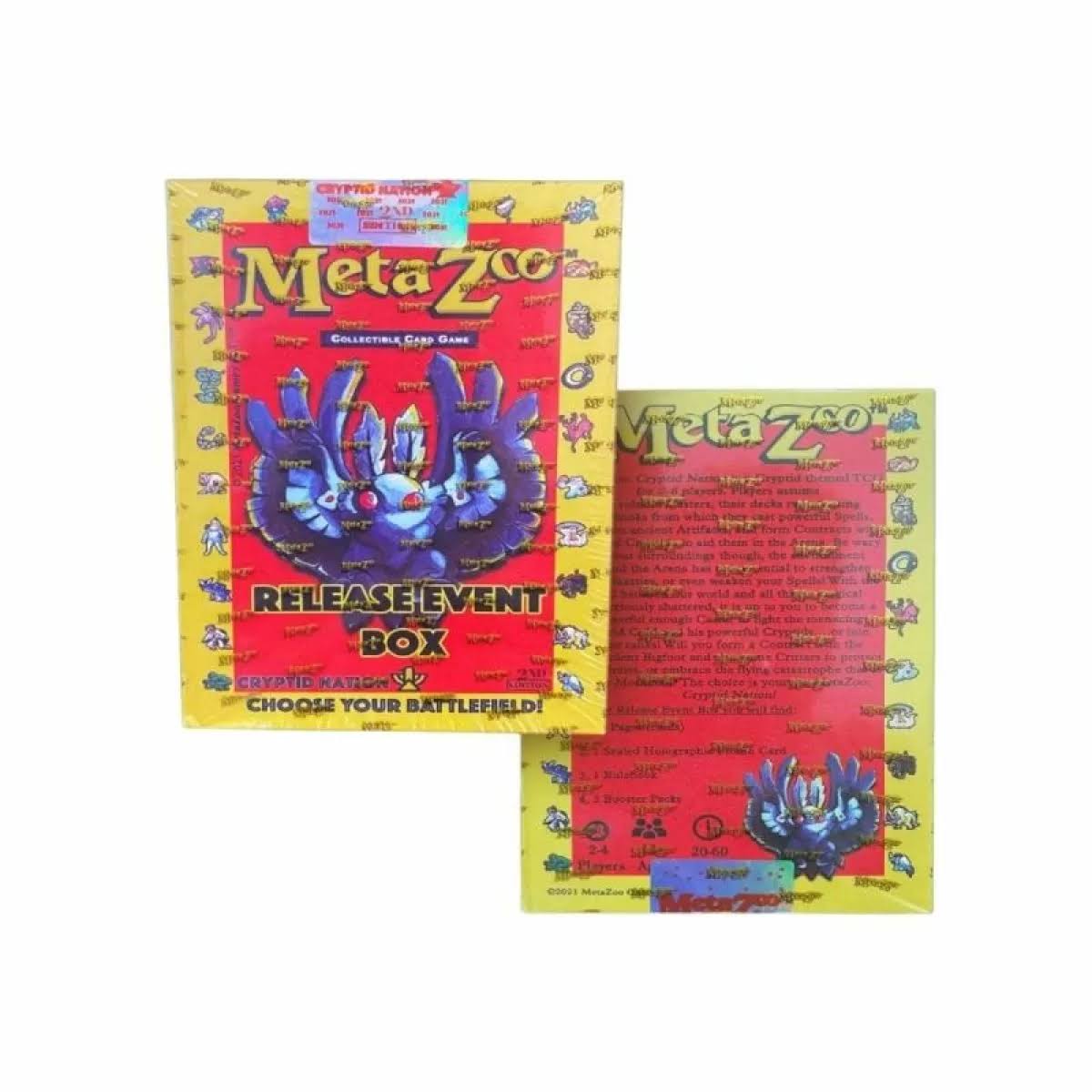 MetaZoo TCG Cryptid Nation 2nd Edition Release Deck