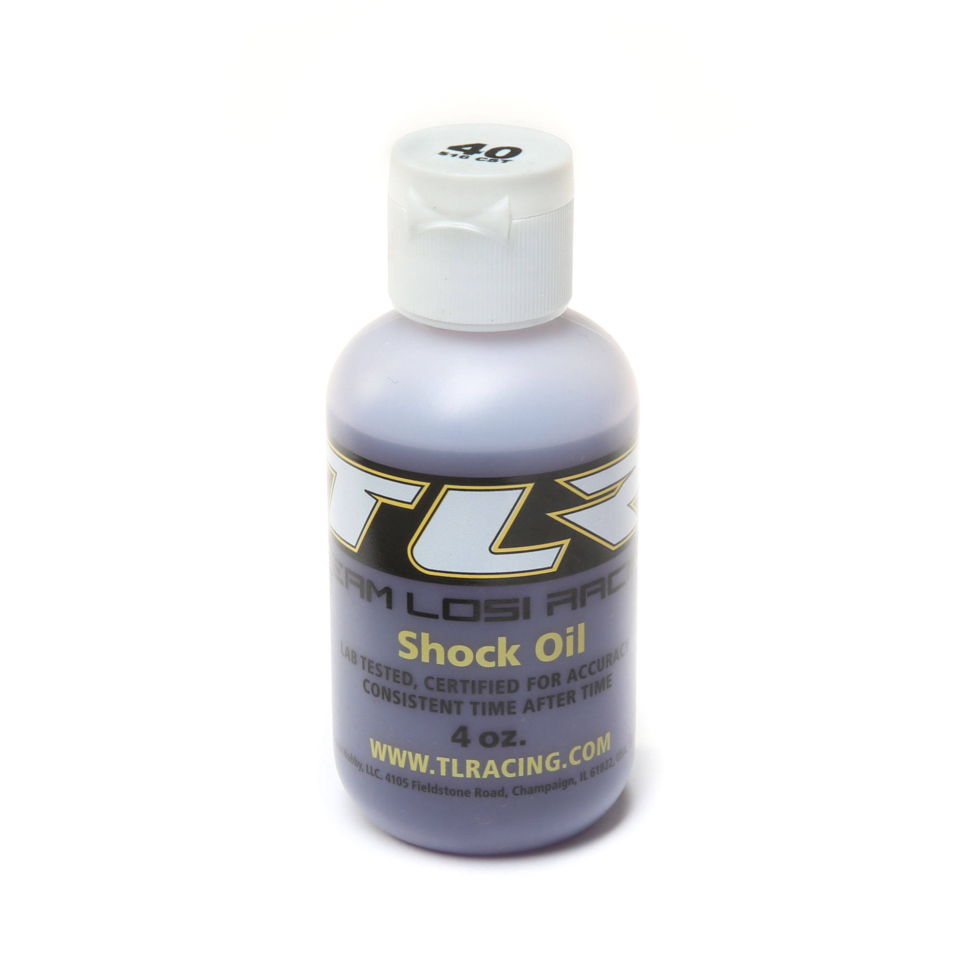 Team Losi Racing TLR74025 Silicone Shock Oil - 40 Wt, 4oz