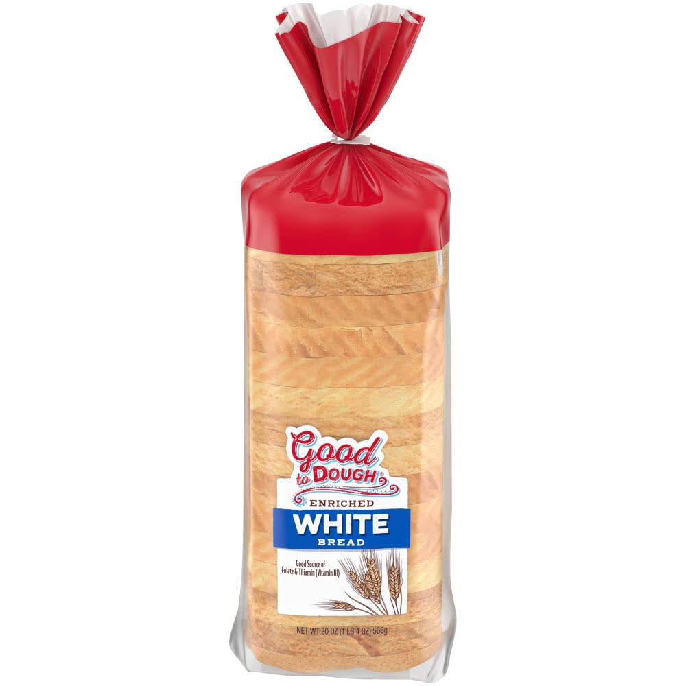 Cood to Dough White Enriched Bread - 20 oz
