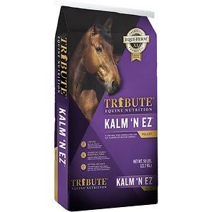 Tribute 50 lb Kalm 'N EZ Horse Feed