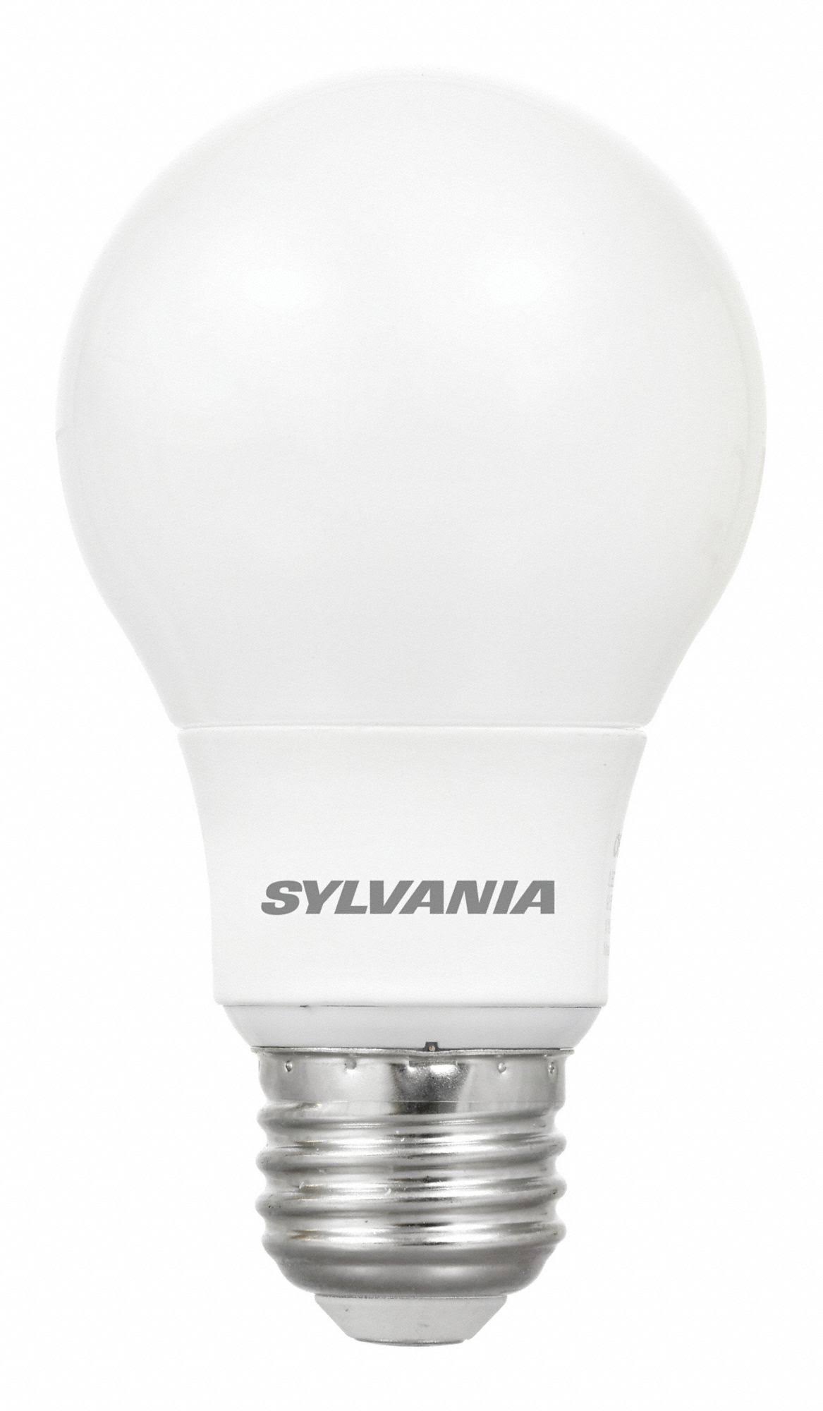 Sylvania 40671 LED Bulb, 8 W, Medium E26, A19 Lamp, Soft White Light 6 Pack