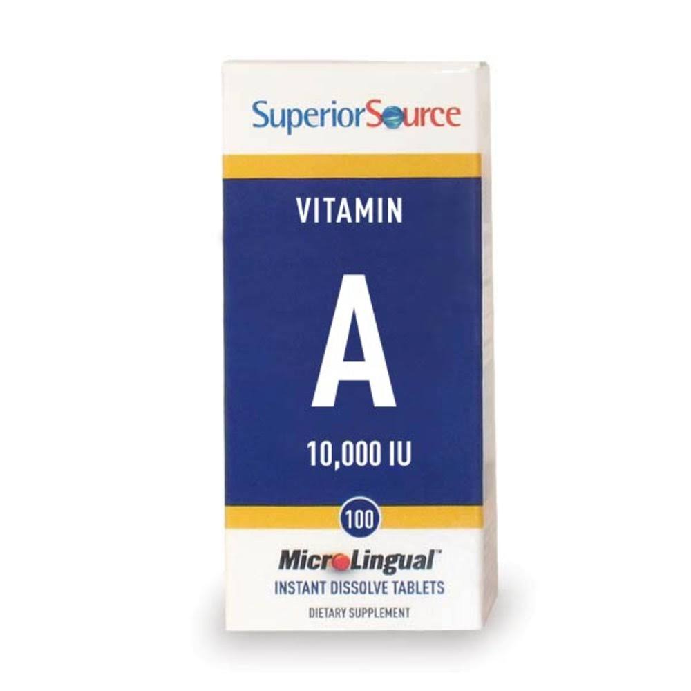 Superior Source Vitamin a 10 000 IU Dietary Supplement - 100ct