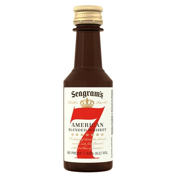 Seagram's Seven Crown Blended Whiskey - 50 ml bottle