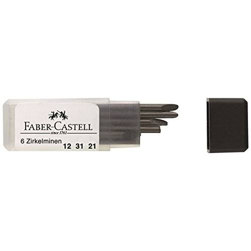 Faber-Castell Compass Leads Tube - x6