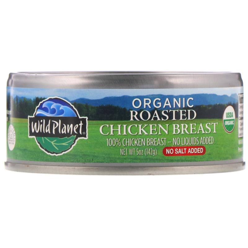 Wild Planet Foods Organic Roasted Chicken Breast - 5oz