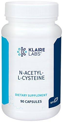 Klaire Labs N-Acetyl-L-Cysteine - 500 Milligrams NAC for Cellular Anti