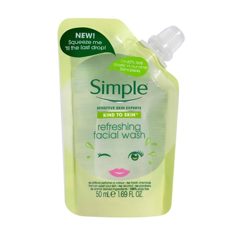 Simple Kind to Skin Refreshing Facial Wash - 50ml