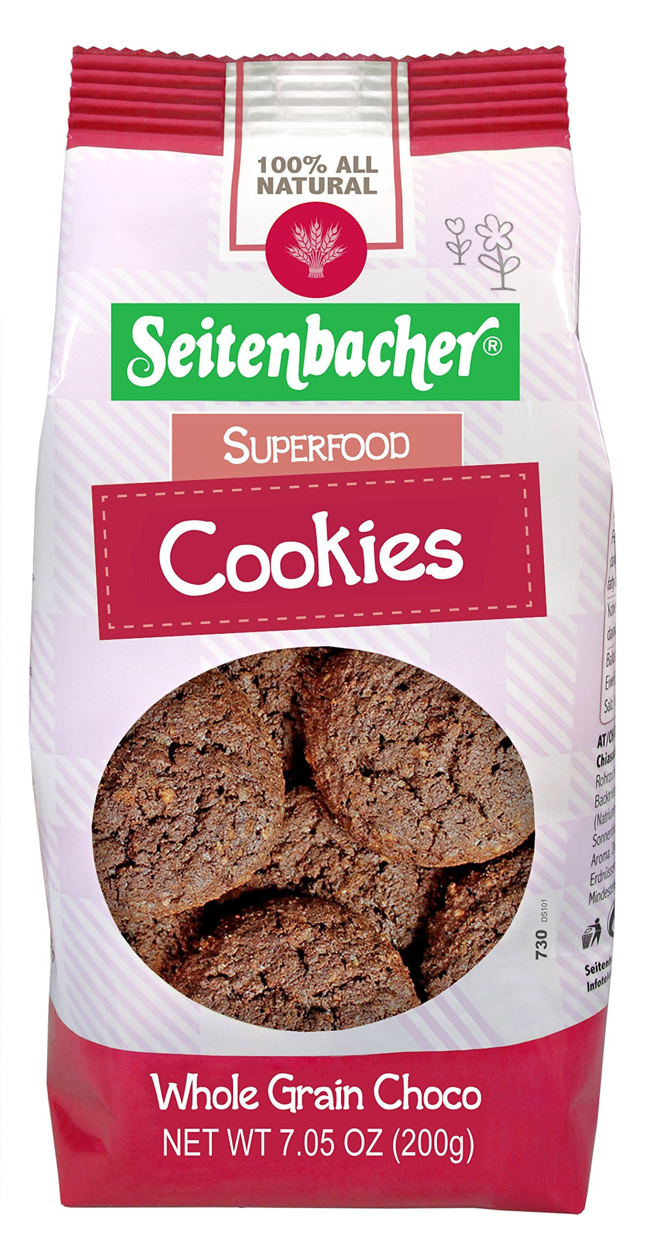 Seitenbacher Choco Cookies - 8.8oz