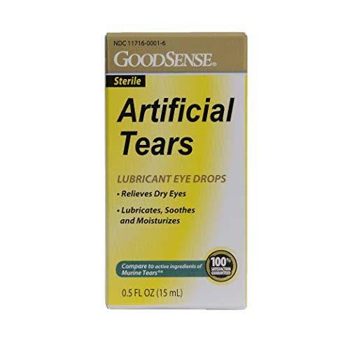 Goodsense Eye Drops Artificial Tears, Blue, 0.5 Fluid Ounce