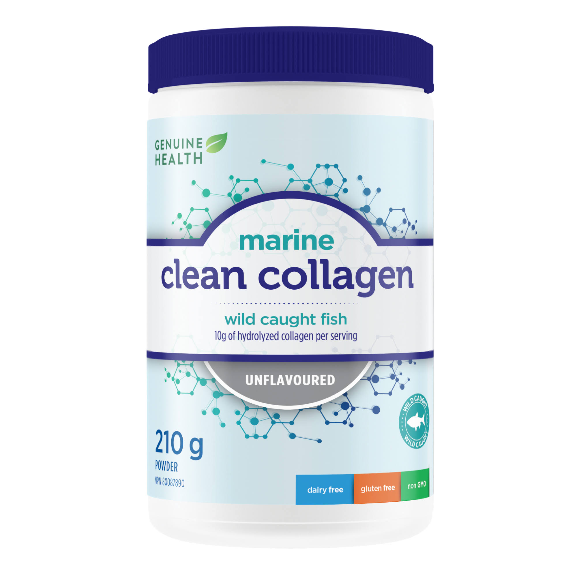 GENUINE HEALTH Marine Clean Collagen (Unflavoured - 210 gr)