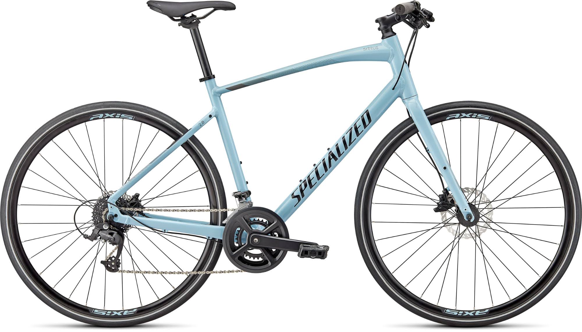 Specialized Sirrus 2.0 Gloss Arctic Blue / Cool Grey / Satin Reflective Black L
