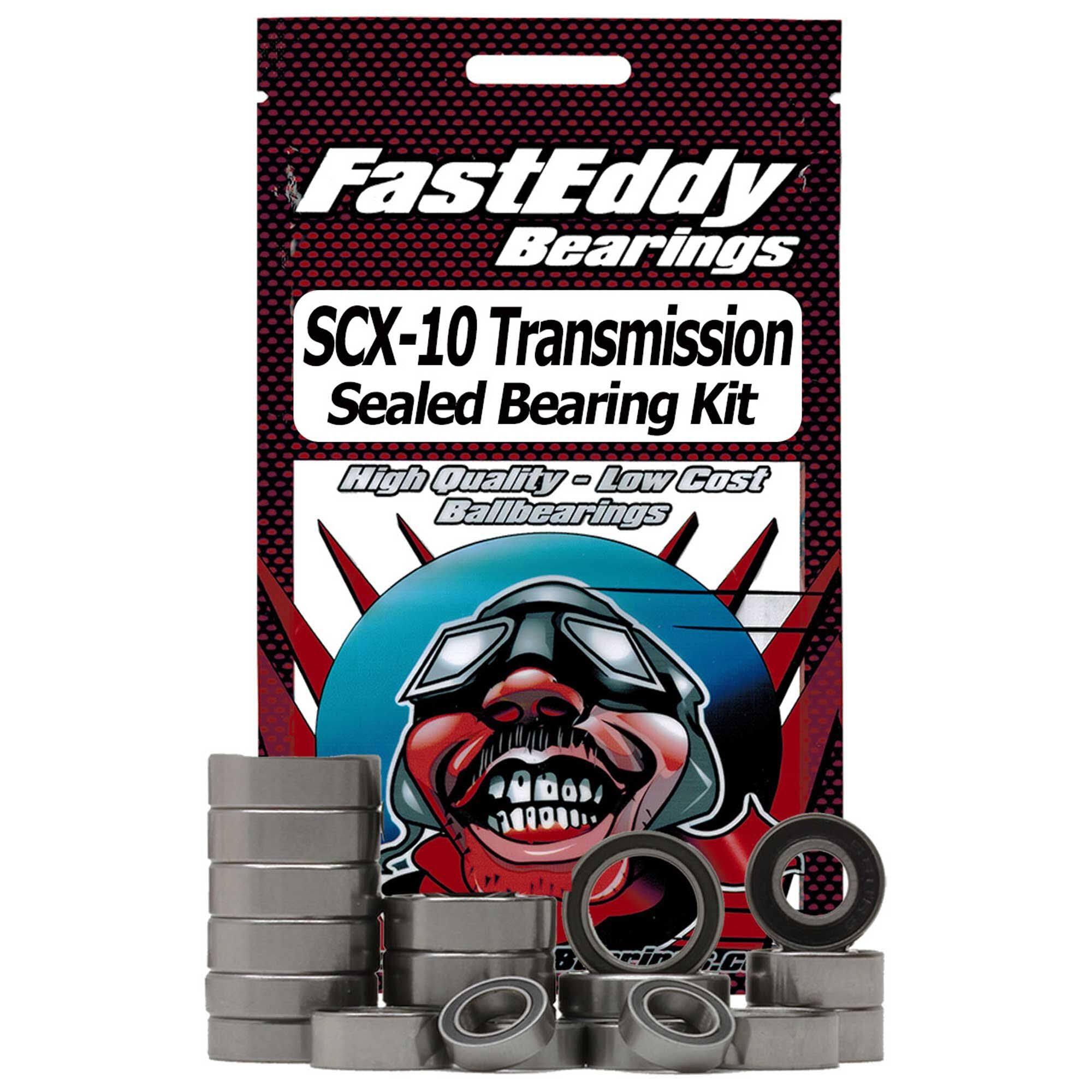 FastEddy Bearings Sealed Bearing Kit: Axial Scx10 Transmission, TFE247
