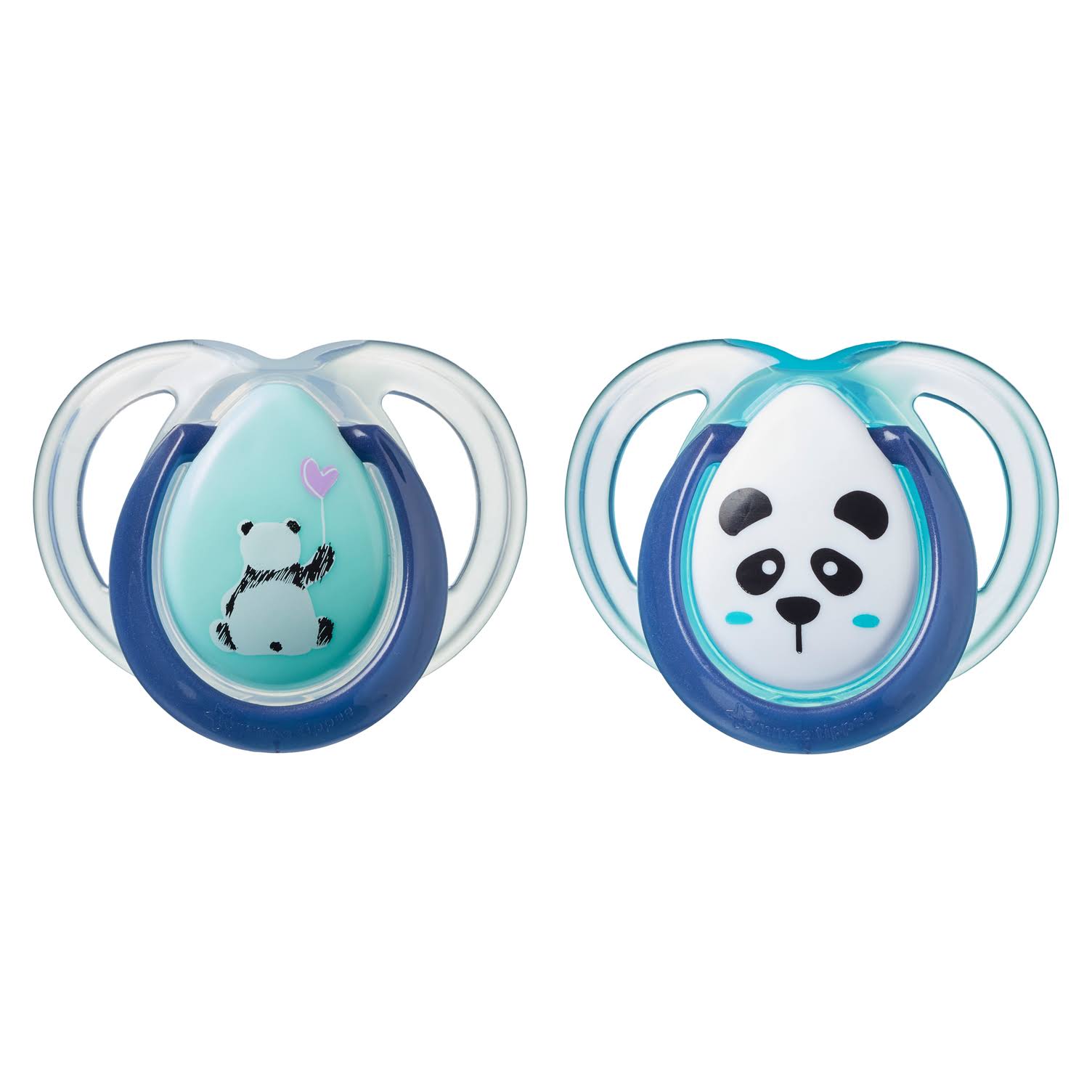 Tommee Tippee Anytime Orthodontic Soothers - 0-6 Months, 2pcs