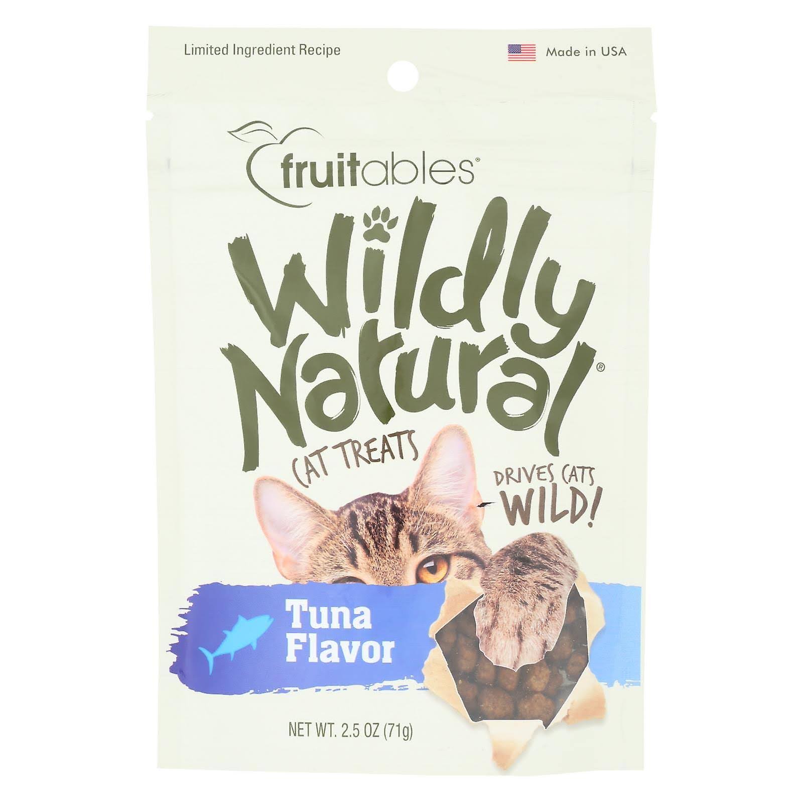 Fruitables - Cat Treats Tuna Natural - Pack of 12 - 2.5 OZ