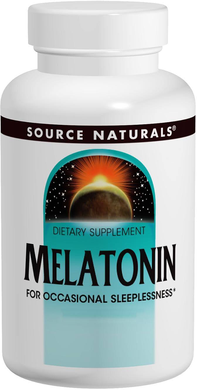 Source Naturals - Melatonin 2.5 mg Sublingual Peppermint - 120 Tablets