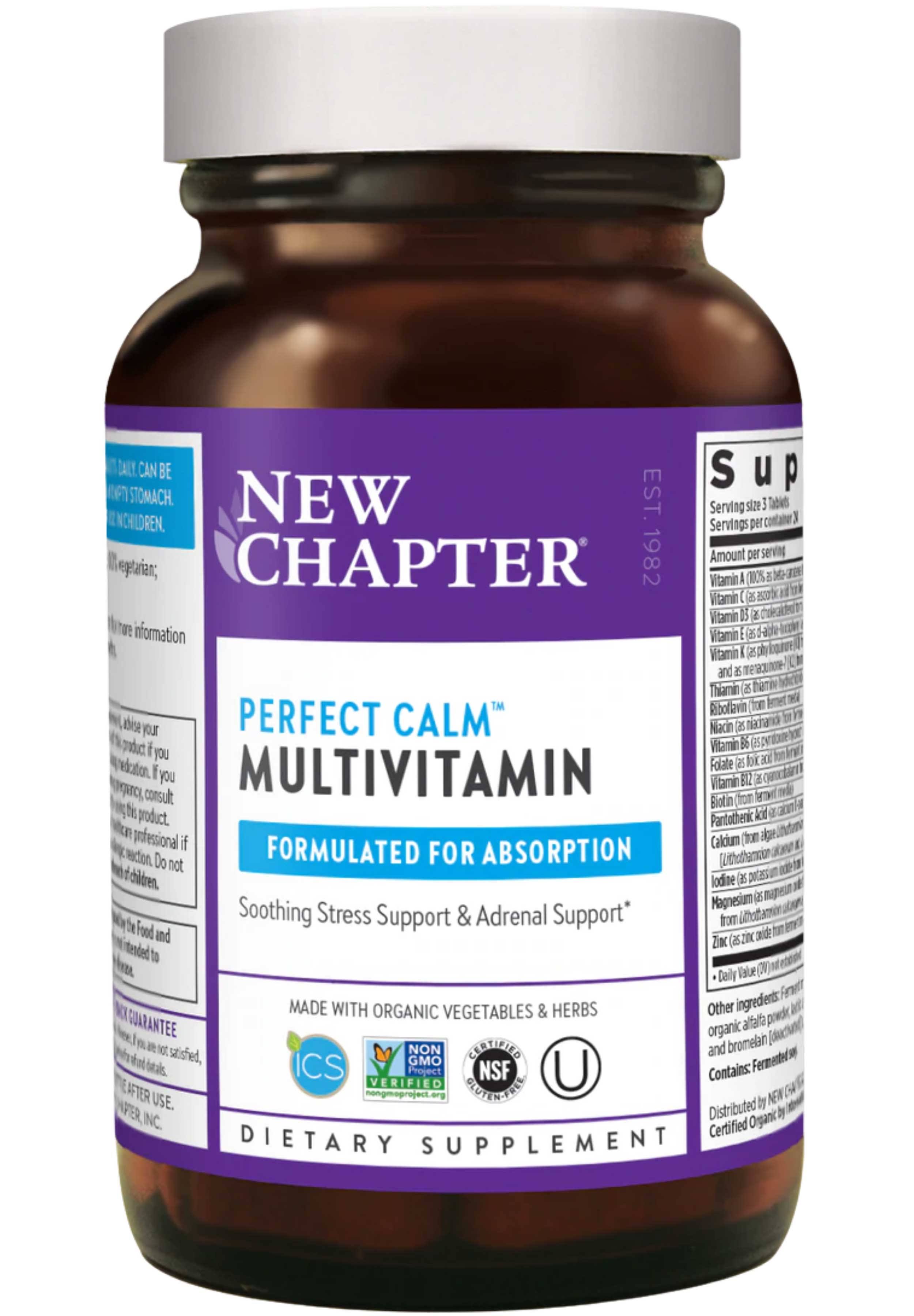 New Chapter Perfect Calm Multivitamins