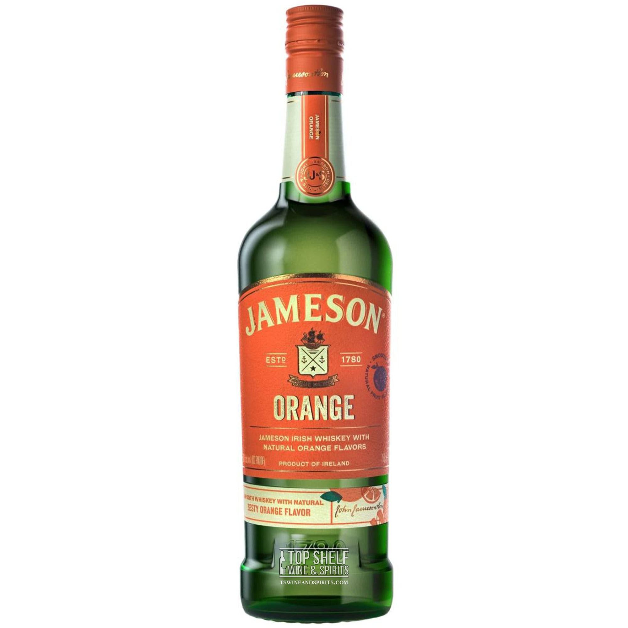 Jameson Irish Whiskey, Orange - 750 ml